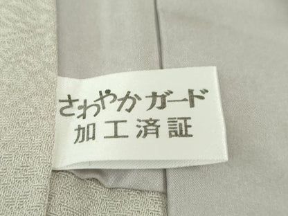 平和屋本店∞極上　長羽織　薔薇　バラ　白花色地　逸品　DZAB5212kh6