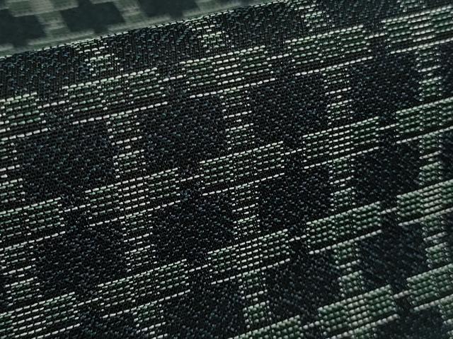 平和屋着物▽極上　西陣先染御召　お召　単衣　御召機の傳　反端付き　逸品　DZAB5231kh6