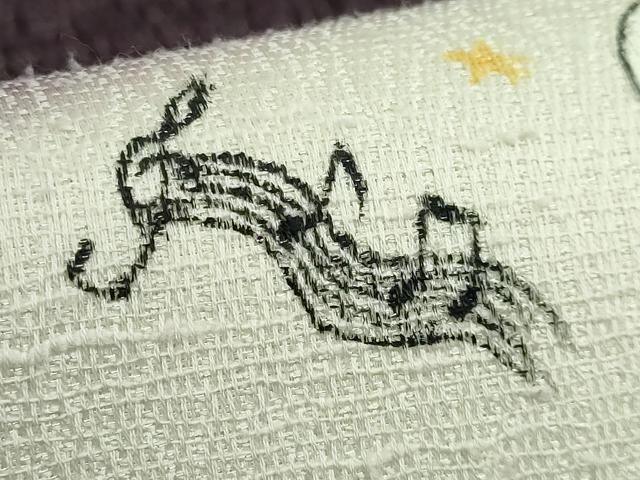 平和屋着物●極上　九寸名古屋帯　手描き　兎　楽器　音符　逸品　DZAB5278kh6