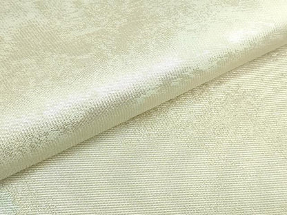 平和屋着物●極上　洛風林　工芸帯地　六通柄袋帯　銀糸　逸品　DZAB5319kh6