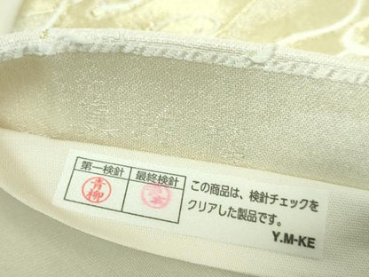 平和屋着物●極上　浅山織物　六通柄袋帯　唐織　鳳凰　真珠箔　金糸　逸品　DZAB5335kh6