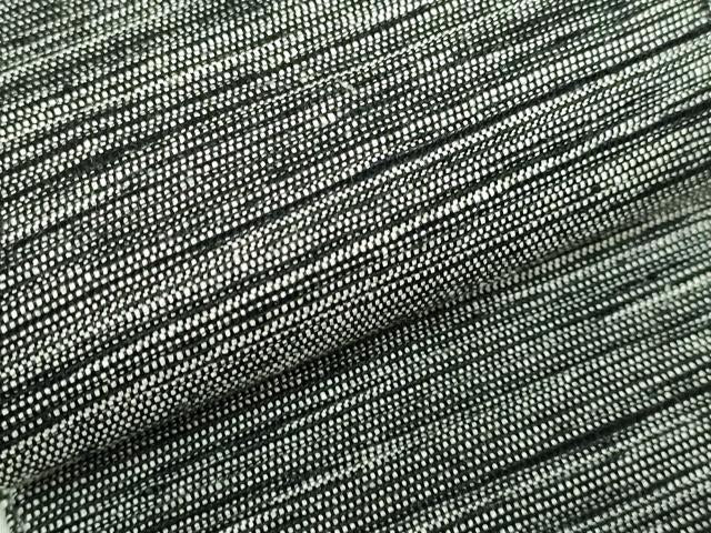 平和屋着物●極上　男性　角帯　紬地　黒地　逸品　DZAB5348kh6