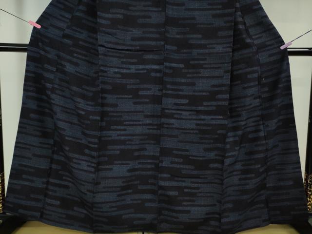 平和屋着物●極上　本場結城紬　重要無形文化財　奥順謹製　80亀甲　エ霞　証紙付き　逸品　DZAB5353kh6
