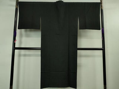 平和屋着物∞極上　道行コート　ロング丈　リバーシブル　花鳥唐草地紋　暈し染め　逸品　DZAB5365kh6