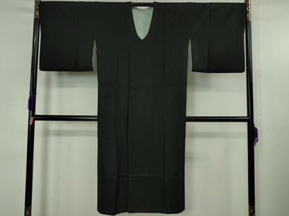 平和屋着物∞極上　道行コート　ロング丈　リバーシブル　花鳥唐草地紋　暈し染め　逸品　DZAB5365kh6