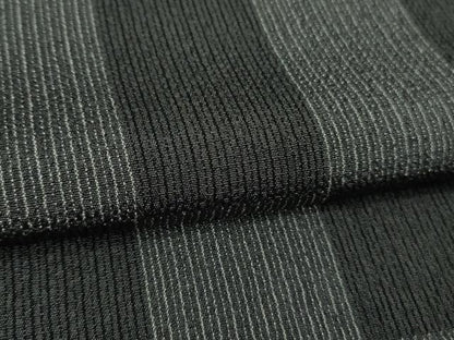 平和屋着物▽極上　本塩沢　単衣　市松文様　証紙付き　逸品　DZAB5367kh6