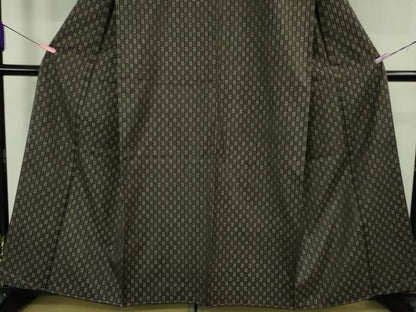 平和屋着物●極上　本場大島紬　7マルキ　間道　逸品　未使用　DZAB5368kh6