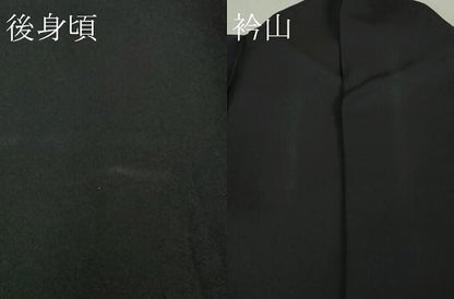 平和屋本店●極上　訪問着　作家物　隆二　手描き　虎　トラ　藍鉄色地　暈し染め　やまと誂製　逸品　DZAB5378kh6