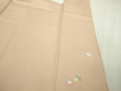 平和屋本店●極上　訪問着　駒刺繍　地紙　雪輪　吉祥花文　暈し染め　金彩　逸品　DZAB5379kh6