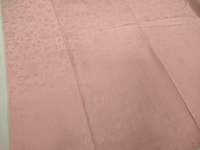 平和屋着物●極上　色無地　花唐草地紋　虹色　ロング丈　逸品　未使用　DZAB5386kh6