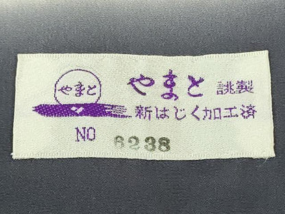 平和屋本店●極上　越後十日町の一流染匠　桐屋・翠山工房　訪問着　辻が花　象牙色地　金彩　やまと誂製　逸品　DZAB5421kh6