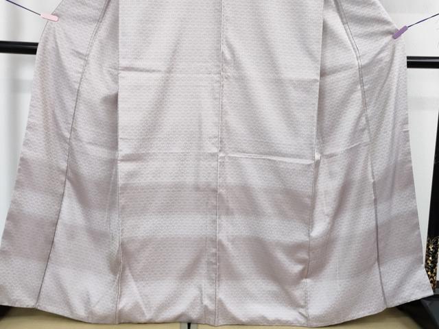 平和屋着物○極上 訪問着 お召地 経錦 横段文 逸品 DZAB5438kh6