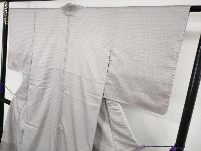 平和屋着物●極上　訪問着　お召地　経錦　横段文　逸品　DZAB5438kh6 平和屋着物○極上 訪問着 お召地 経錦 横段文 逸品 DZAB5438kh6