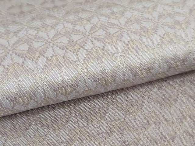 平和屋着物●極上　訪問着　お召地　経錦　横段文　逸品　DZAB5438kh6