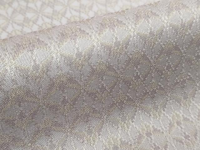 平和屋着物○極上 訪問着 お召地 経錦 横段文 逸品 DZAB5438kh6