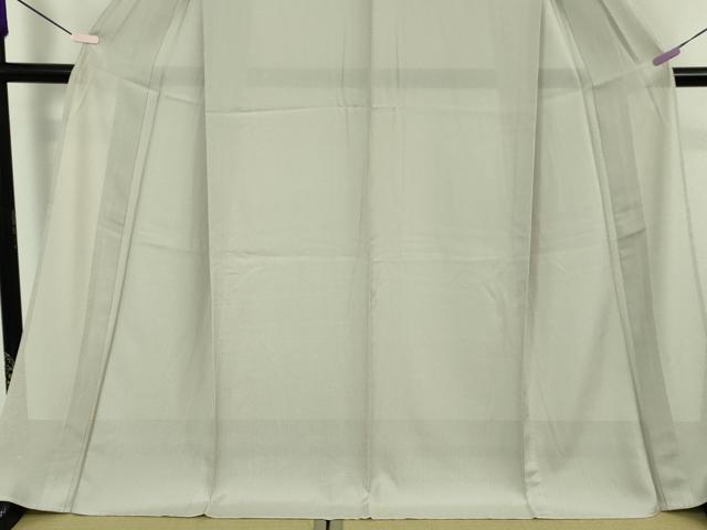 平和屋本店＊極上 夏物 江戸小紋 両面染 縦絽 網目文 枯野色×潤色 逸品 未使用 DZAB5439kh6