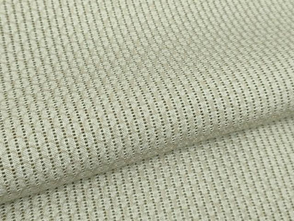 平和屋本店＊極上 夏物 江戸小紋 両面染 縦絽 網目文 枯野色×潤色 逸品 未使用 DZAB5439kh6