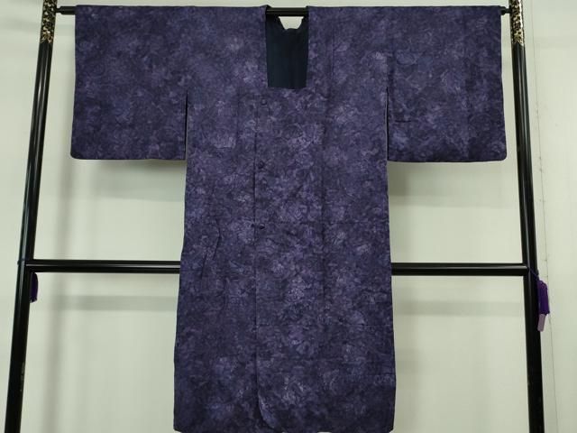 平和屋着物∞極上　道行コート　ロング丈　霞文　暈し染め　逸品　DZAB5458kh6