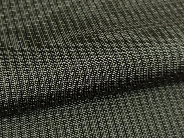 平和屋本店●極上　男性　本場大島紬　アンサンブル　キングサイズ　黒橡色×潤色　逸品　未使用　DZAB5479kh6