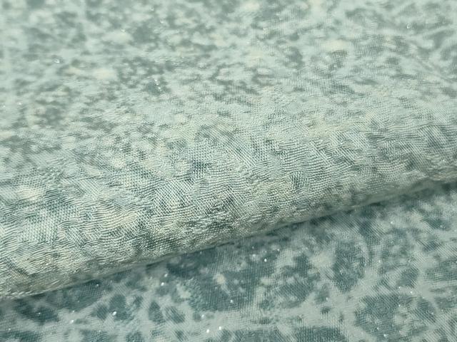 平和屋着物∞極上　吉乃一廉　幻の辻が花　道中着　ロング丈　夢幻ぼかし　暈し染め　銀通し地　証紙付き　逸品　未使用　DZAB5484kh6