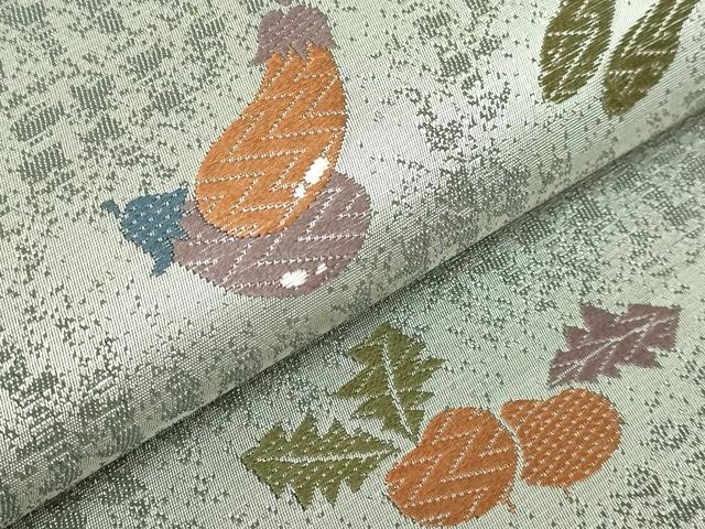 平和屋着物●極上　六通柄袋帯　唐織　成り物　金糸　逸品　DZAB5507kh6