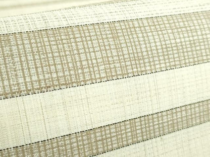 平和屋本店●極上　織楽浅野　銀座もとじ　九寸開き名古屋帯　横段文　逸品　DZAB5567kh6