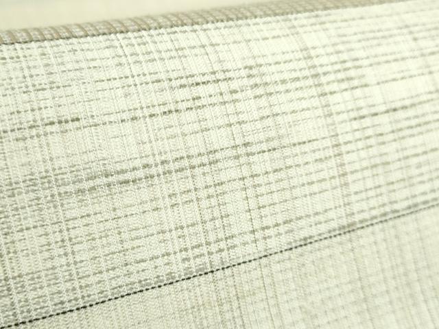 平和屋本店●極上　織楽浅野　銀座もとじ　九寸開き名古屋帯　横段文　逸品　DZAB5567kh6