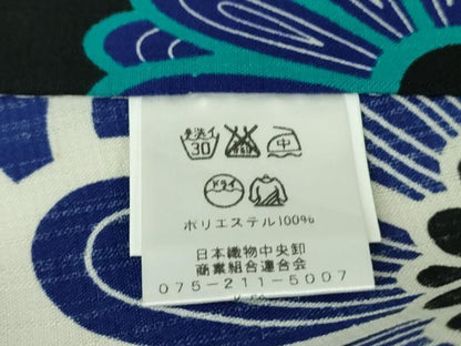 平和屋着物∴極上 夏物 小紋・浴衣兼用 和風館 セオアルファ 花尽くし 洗える着物 タグ付き 逸品 未使用 DZAB5605kh6