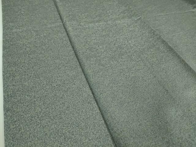 平和屋本店●極上　久保田一竹　幻の辻が花　色無地　草花地紋　濃い秘色色地　金通し地　ロング丈　逸品　未使用　DZAB5617kh6