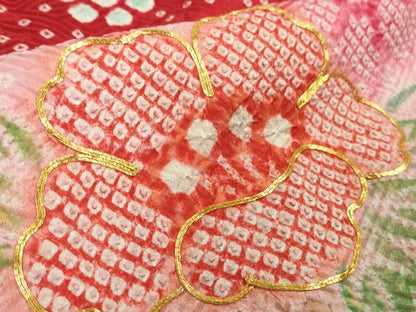 平和屋本店[]極上　七五三　女の子　7歳　祝着　駒刺繍　絞り　花車　逸品　DZAB5620kh6