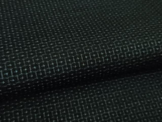 平和屋着物●極上　男性　本場大島紬　100亀甲　総詰め　逸品　未使用　DZAB5639kh6