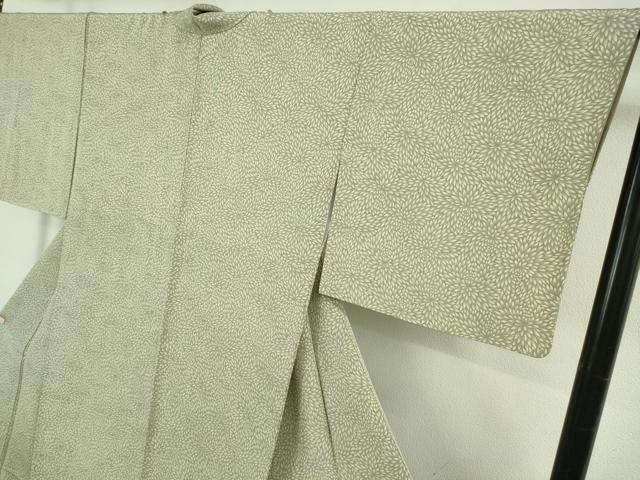 平和屋着物○極上 小紋 作家物 勢の形本舗 菊尽くし 逸品 DZAB5664kh6