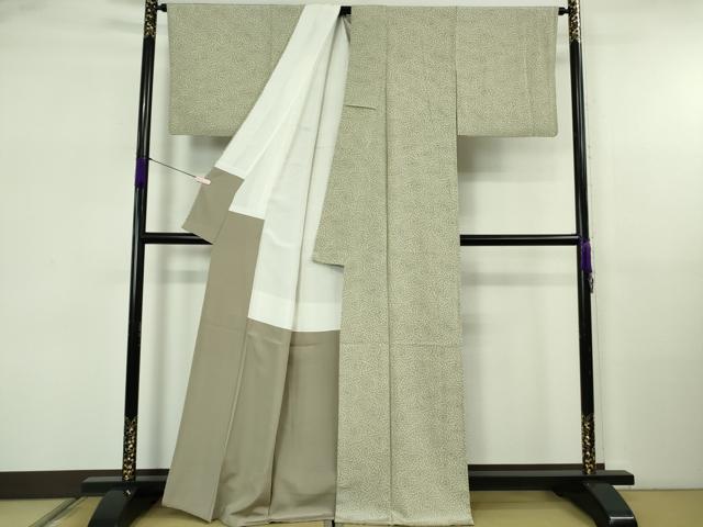 平和屋着物●極上　小紋　作家物　勢の形本舗　菊尽くし　逸品　DZAB5664kh6 平和屋着物○極上 小紋 作家物 勢の形本舗 菊尽くし 逸品 DZAB5664kh6