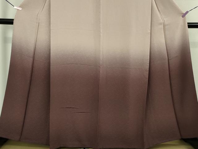 平和屋着物○極上 訪問着 黄金糸 花唐草文 暈し染め 逸品