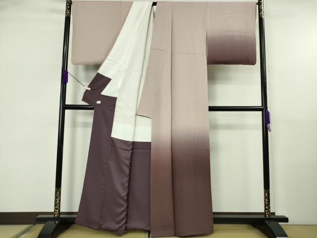平和屋着物●極上　訪問着　黄金糸　花唐草文　暈し染め　逸品　DZAB5669kh6 平和屋着物○極上 訪問着 黄金糸 花唐草文 暈し染め 逸品