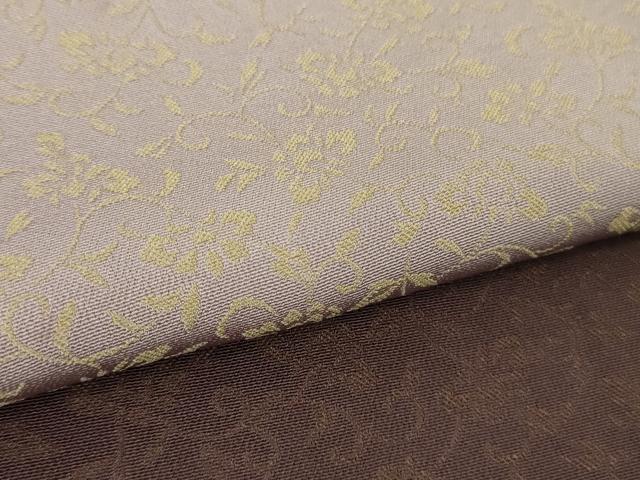 平和屋着物○極上 訪問着 黄金糸 花唐草文 暈し染め 逸品