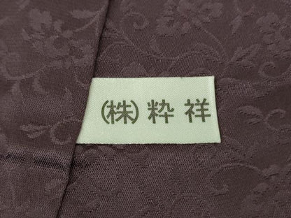 平和屋着物●極上　訪問着　黄金糸　花唐草文　暈し染め　逸品　DZAB5669kh6