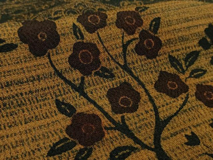 平和屋着物●極上　訪問着　作家物　型染　花鳥文　鬼しぼ縮緬　逸品　未使用　DZAB5679kh6