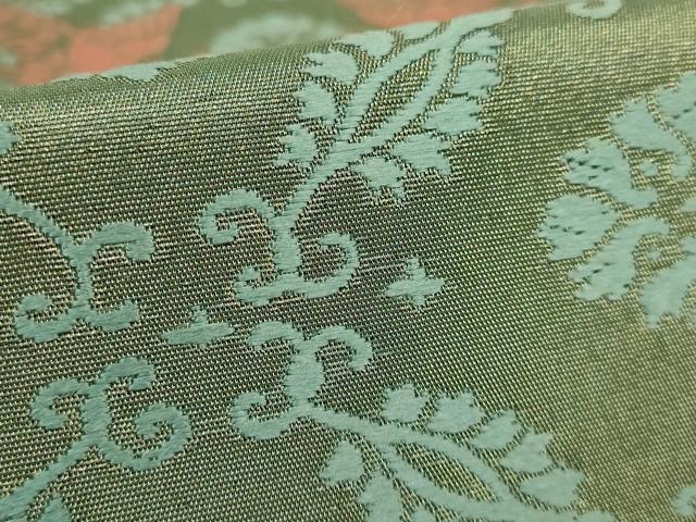 平和屋着物●極上　紋屋井関　御寮織　六通柄袋帯　唐織　花鳥文　逸品　DZAB5703kh6