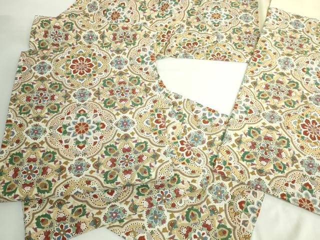 平和屋本店●極上　中国三大刺繍　相良刺繍　総刺繍　袋帯　正倉院花文　金糸　逸品　DZAB5710kh6