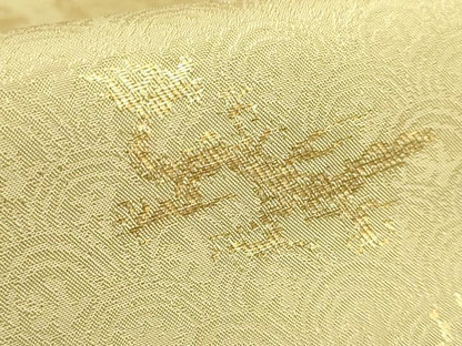 平和屋本店●最高級　龍村平蔵製　丸帯　名物木下金襴　金糸　逸品　DZAB5733kh6