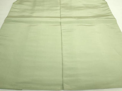 平和屋本店●極上　男性　人間国宝　甲田綏郎　精好仙台平　馬乗り袴　色無地　若葉色地　逸品　DZAB5795kh6