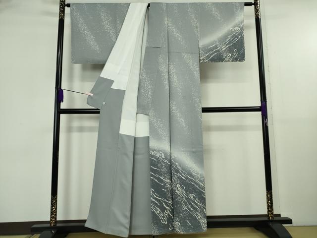 平和屋着物○極上 京の名門 友禅 染の北川 訪問着 和木沢