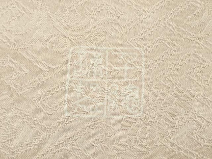 平和屋本店●極上　創業460年・千總　訪問着　駒刺繍　宝尽くし吉祥花文　薄桜色地　金彩　高島屋扱い　逸品　DZAB5862kh6