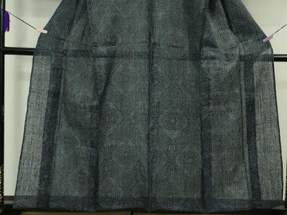 平和屋本店＊極上　夏物　重要無形文化財　本場宮古上布　花菱　苧麻　逸品　DZAB5877kh6