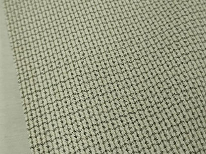 平和屋本店＊極上　夏物　本場大島紬　白大島　夏大島　100亀甲　総詰め　中川織物謹製　証紙付き　逸品　DZAB5881kh6