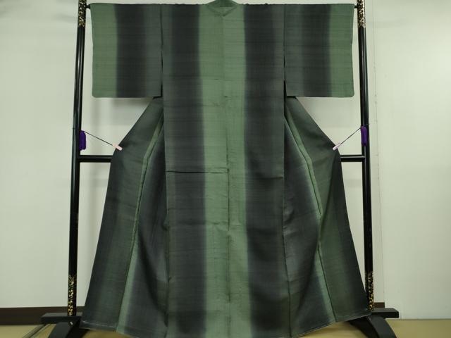 平和屋本店●極上　インド・アッサム　野蚕糸　手織　ムガシルク　間道　逸品　未使用　DZAB5890kh6