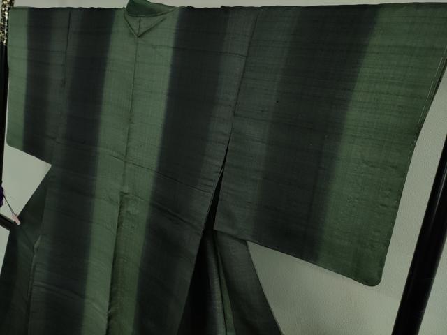 平和屋本店●極上　インド・アッサム　野蚕糸　手織　ムガシルク　間道　逸品　未使用　DZAB5890kh6
