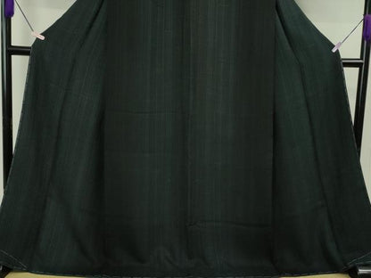 平和屋着物●極上　小紋　間道　暈し染め　やまと誂製　ロング丈　逸品　未使用　DZAB5891kh6