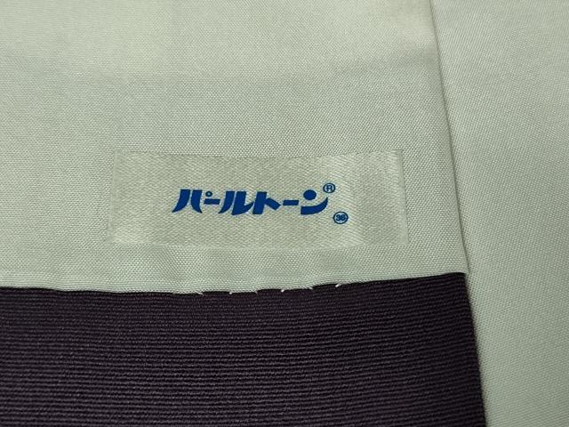 平和屋本店●極上　ジャパンオートクチュール　渡辺雪三郎　訪問着　花唐草文　深紫色地　金彩　ロング丈　逸品　DZAB5909kh6
